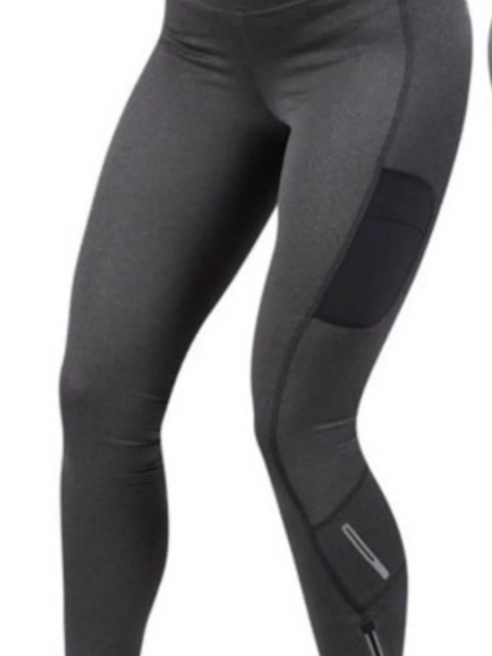 Pearl Izumi Select Padded Thermal Womens Tights Size L Grey